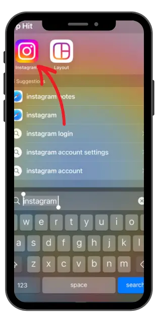 How to find specific app on iphone