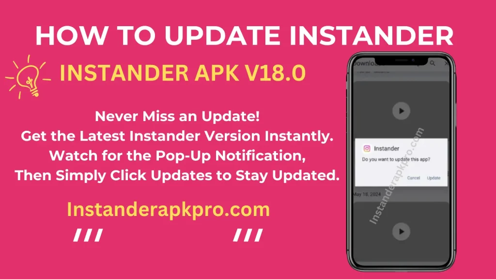 How to Update Instander APK